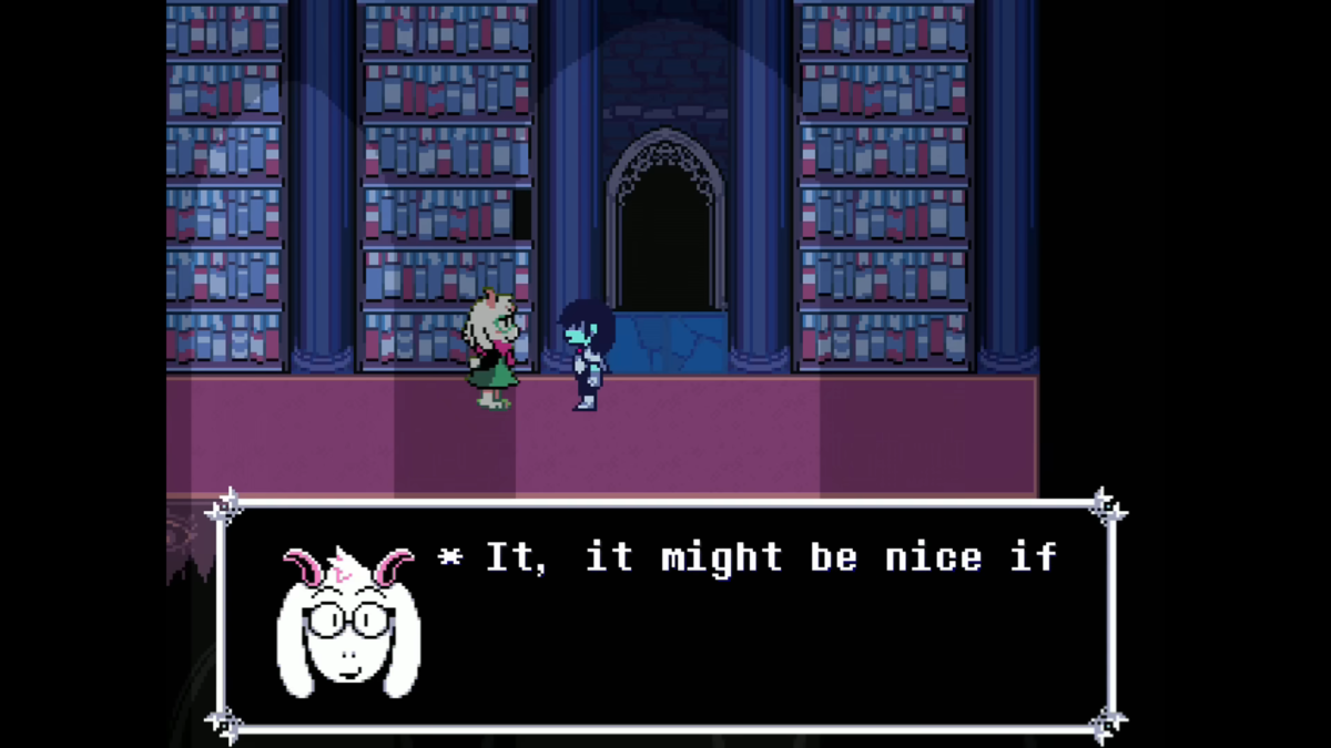Weird Route Chapter 4 Chruch Deltarune (2)