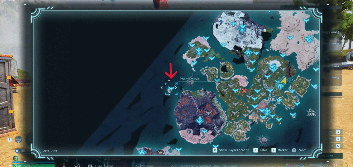 palworld tides of terraria phantom isle