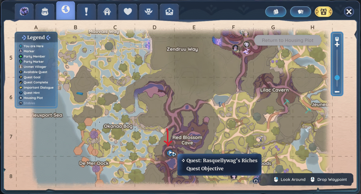 rasquellywag's riches map for cosmo