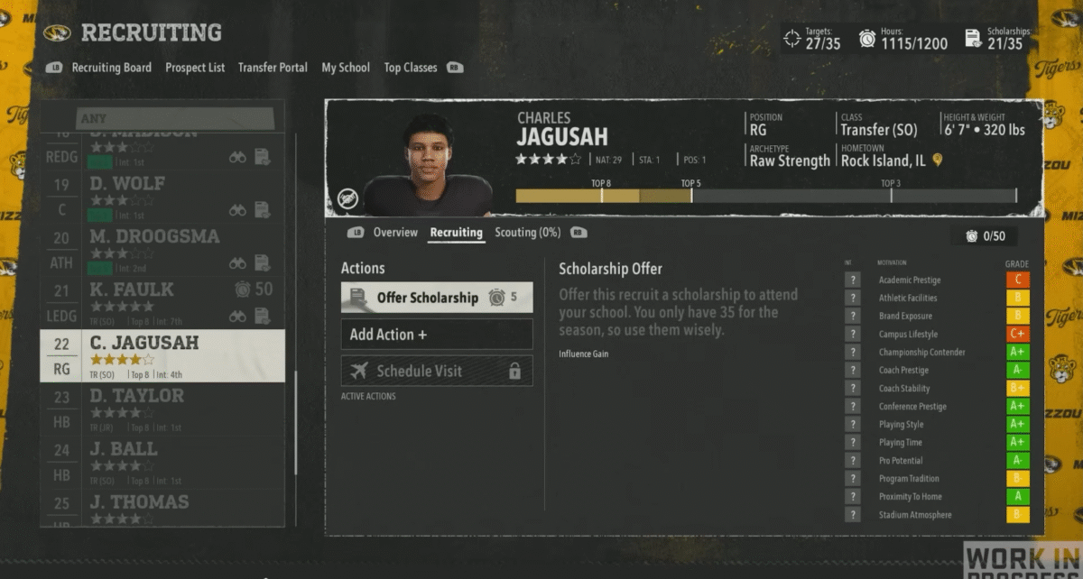 How To Recruit in College Football 26 Dynasty