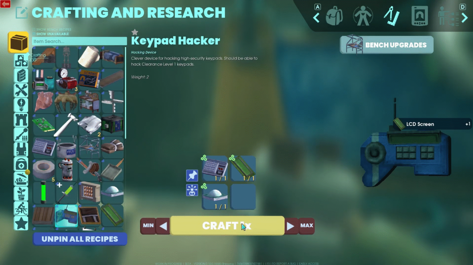 How To Get the Keypad Hacker in Abiotic Factor