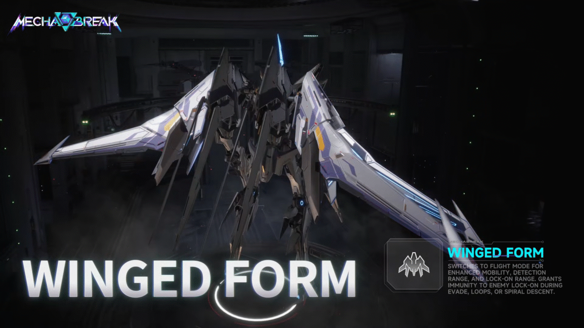 Falcon Winged Form Mecha Break (1)