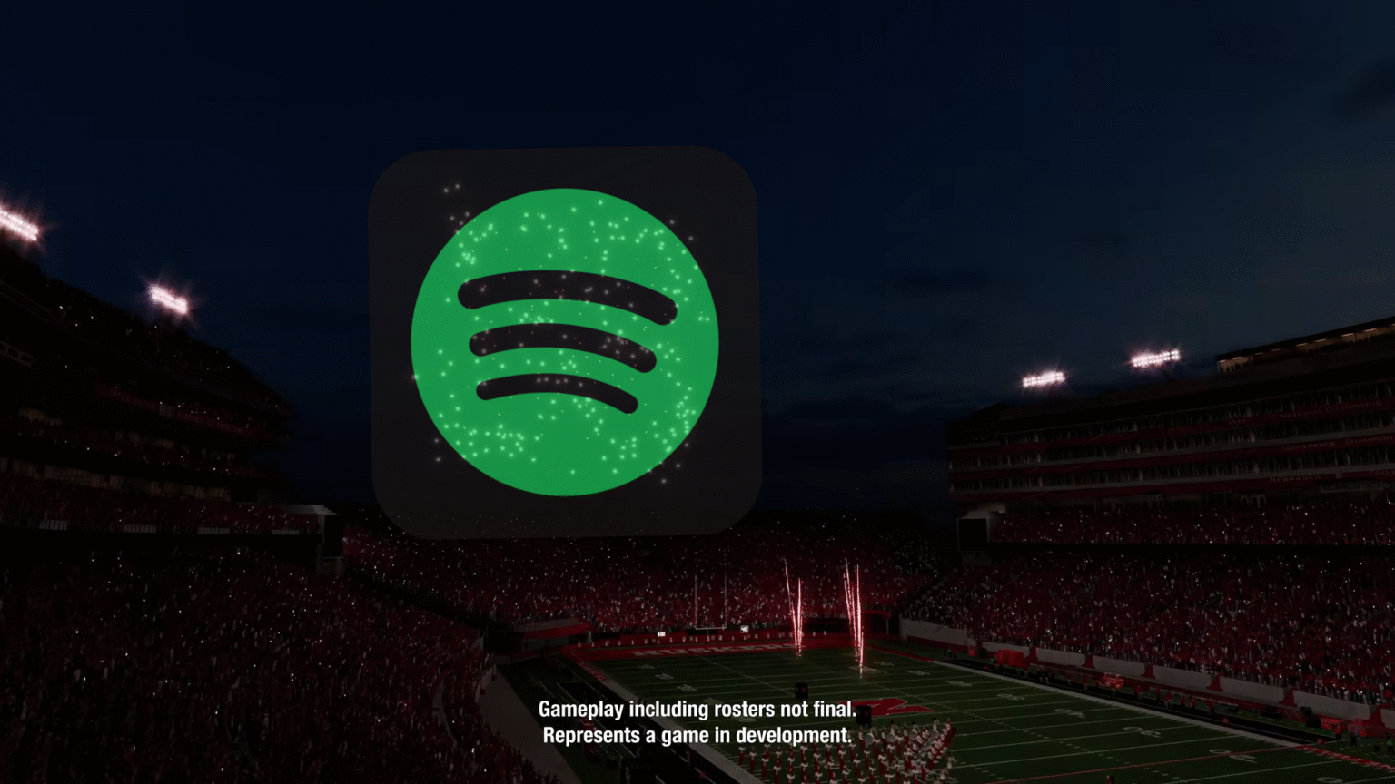 Spotify College Football 26