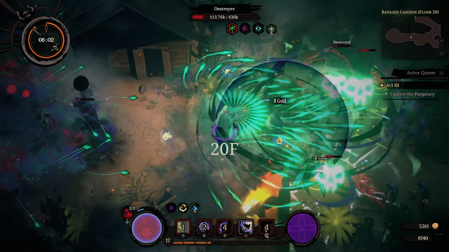 Veil of Quills Hell Clock (5)