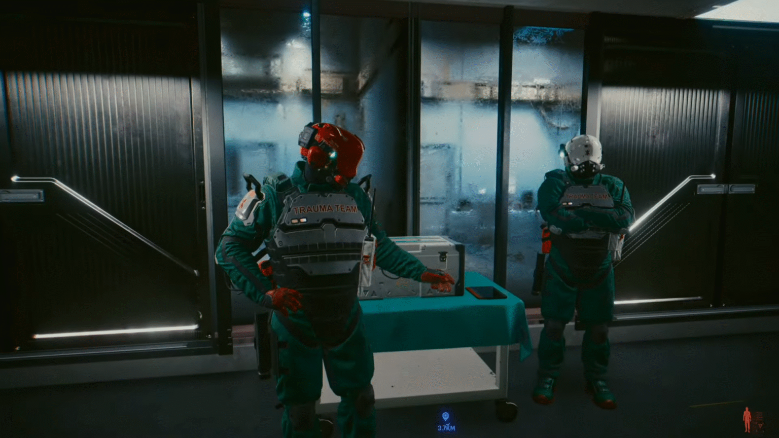 Cyberpunk 2077, Trauma Team Members with Chest