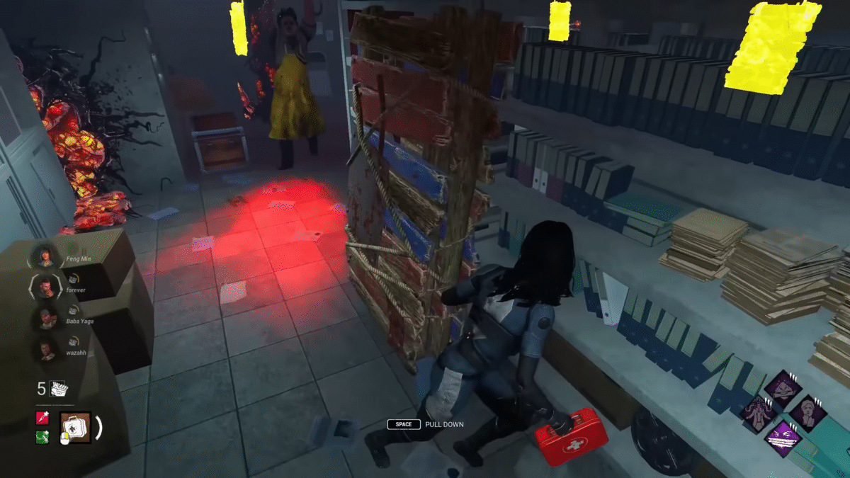 Dead by Daylight Pallet Set up for Killer