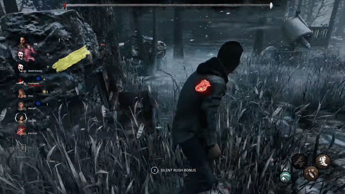 Dead by Daylight Survivor Heartbeat Sign