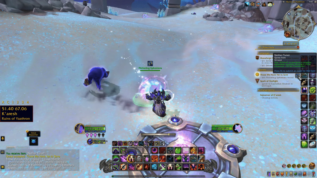 Flickering Ephemera World of Warcraft