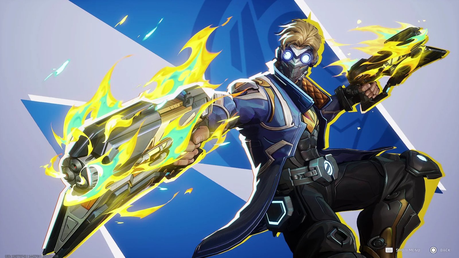 Marvel Rivals screenshot featuring Star Lord's base MVP animation.