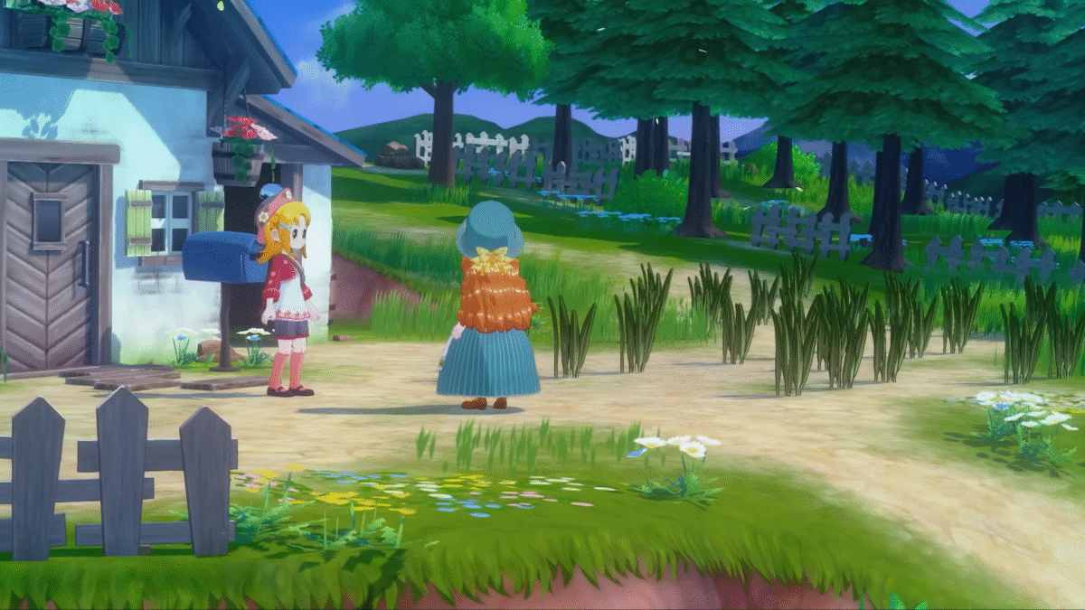 Story of Seasons Grand Bazaar NPC interaction