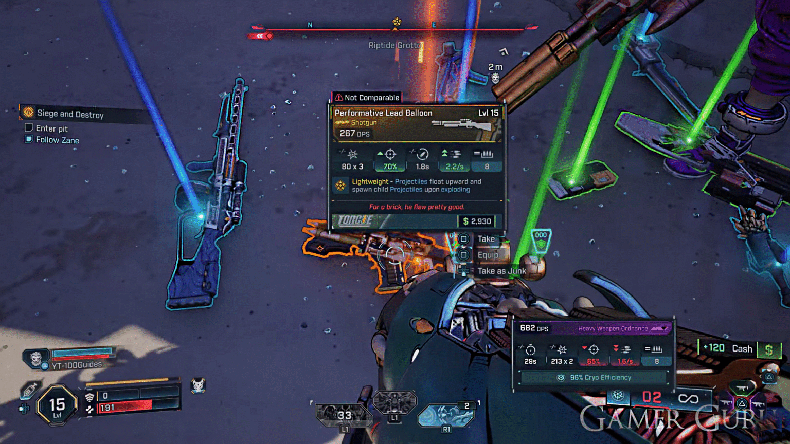 Borderlands 4 Lead Balloon Legendary Weapon Drop