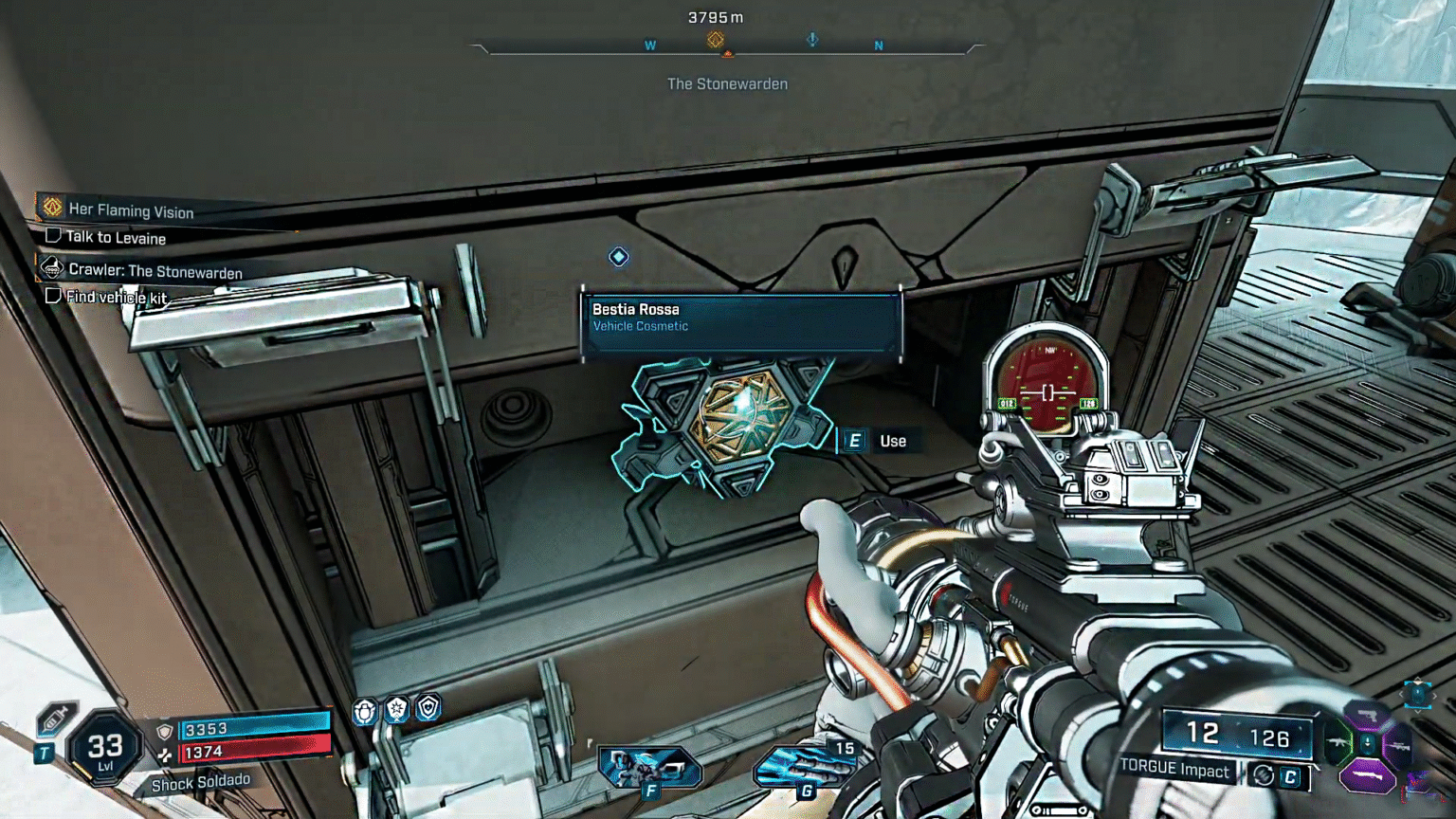 Borderlands 4 Crawler Stonewarden At the peak Reward