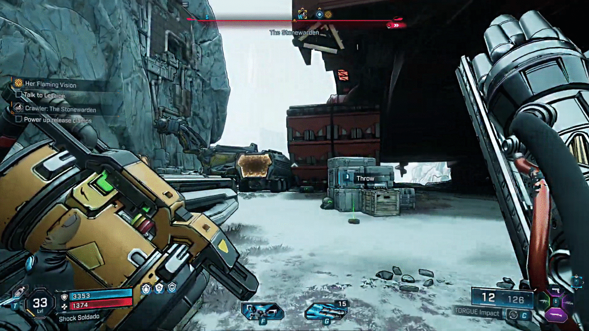 Borderlands 4 Stonewarden Tread Track Vehicle Park