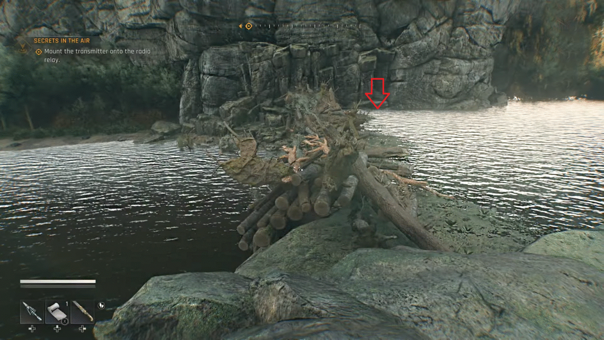 Dying Light The Beast Industrial Park Jump into Water