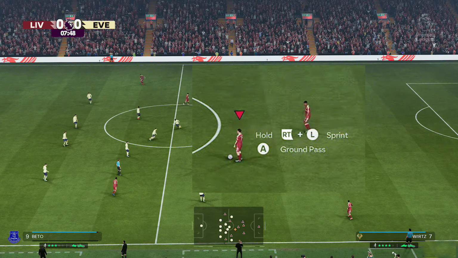 FC 26 Trainer Message on Field