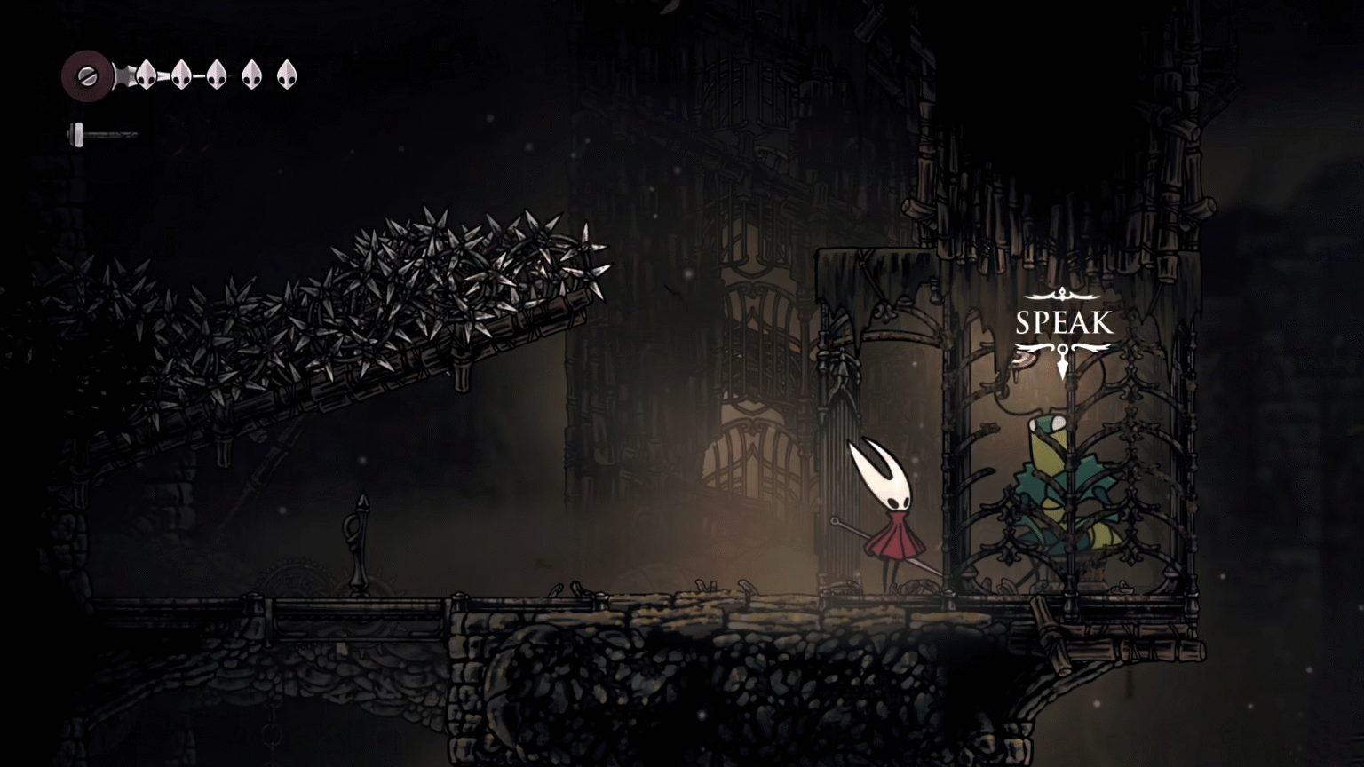 Hollow Knight Silksong, Green Prince Location Sinner's Road