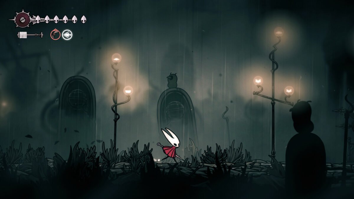 Hollow Knight Silksong, Walking in The Rain Gravyard