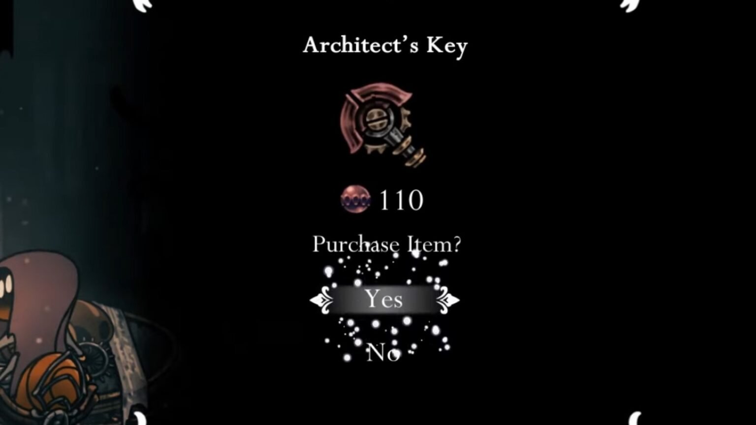 Hollow Knight: Silksong Architect's Key.