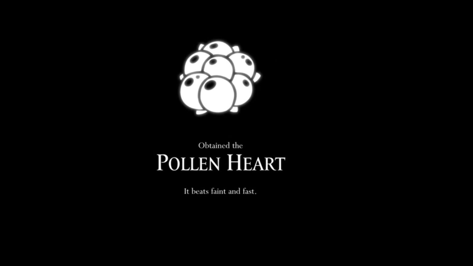 Hollow Knight Silksong Heart of the Woods (Pollen Heart)