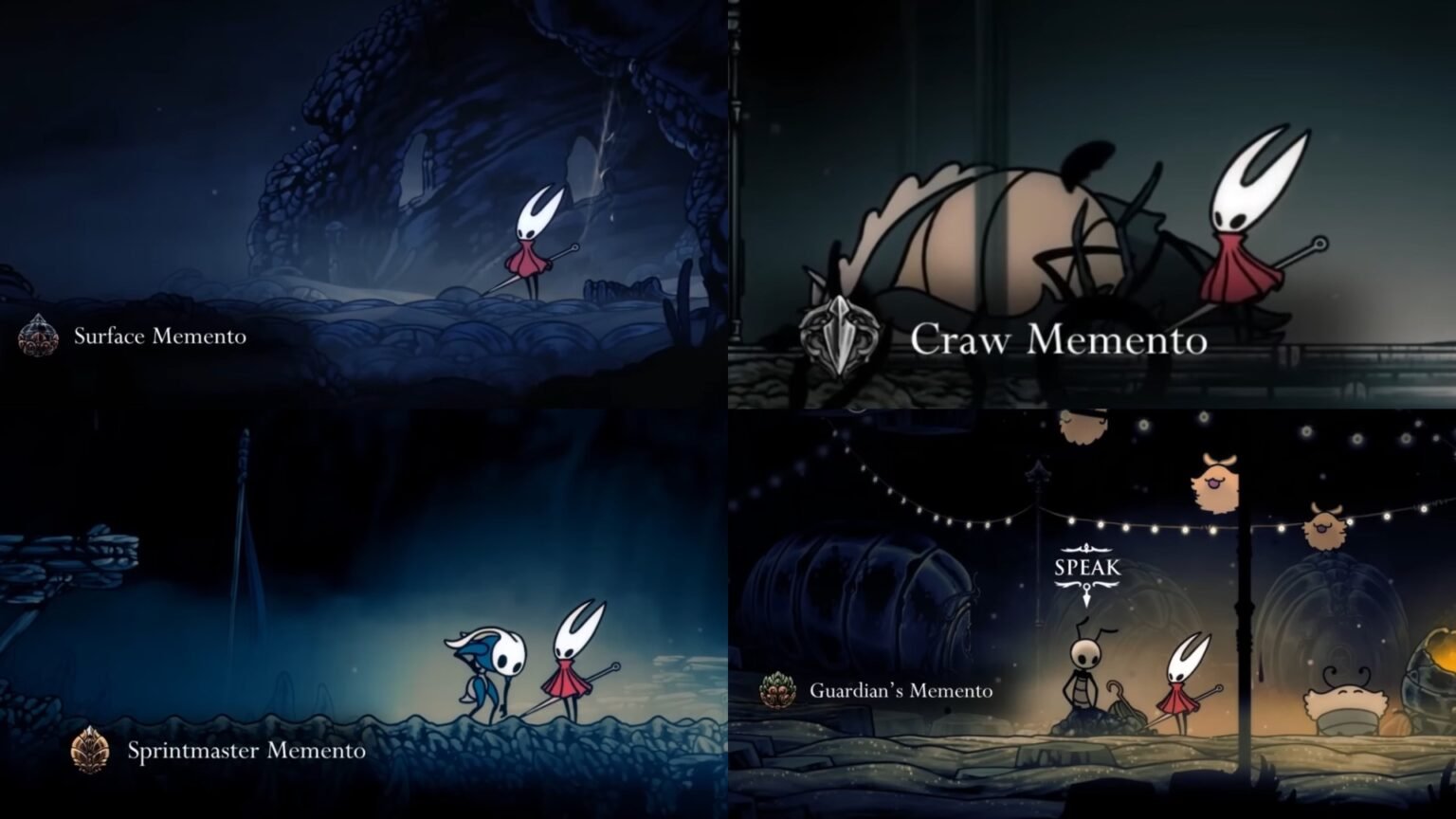 Hollow Knight: Silksong All 9 Memento Locations