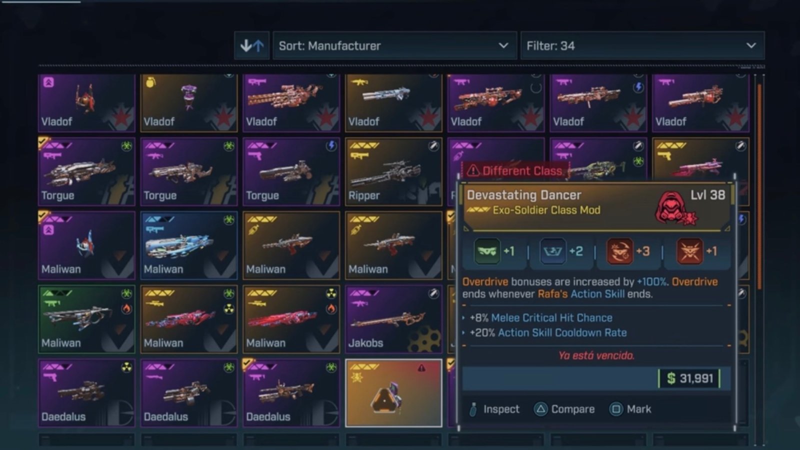Borderlands 4 Dancer.