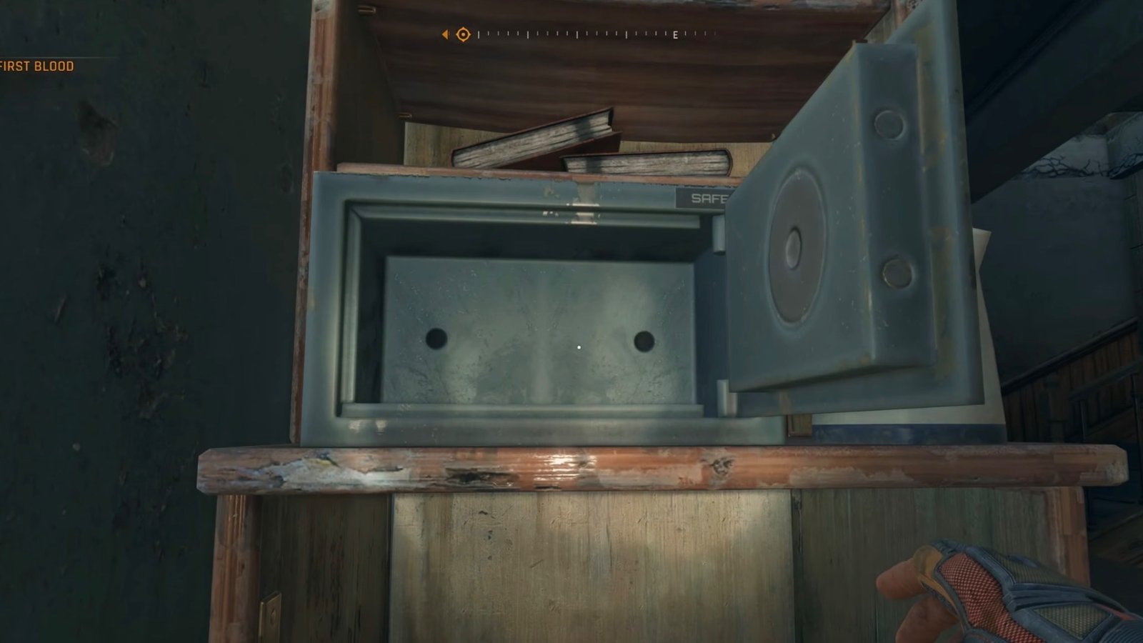 Dying Light: The Beast featuring the notes Orange Hotel safe opened.