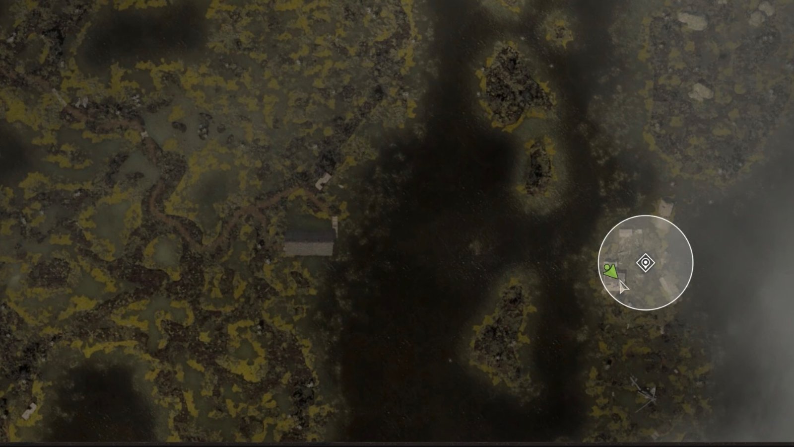 Stalker 2 screenshot featuring the second Night Goggles map location.