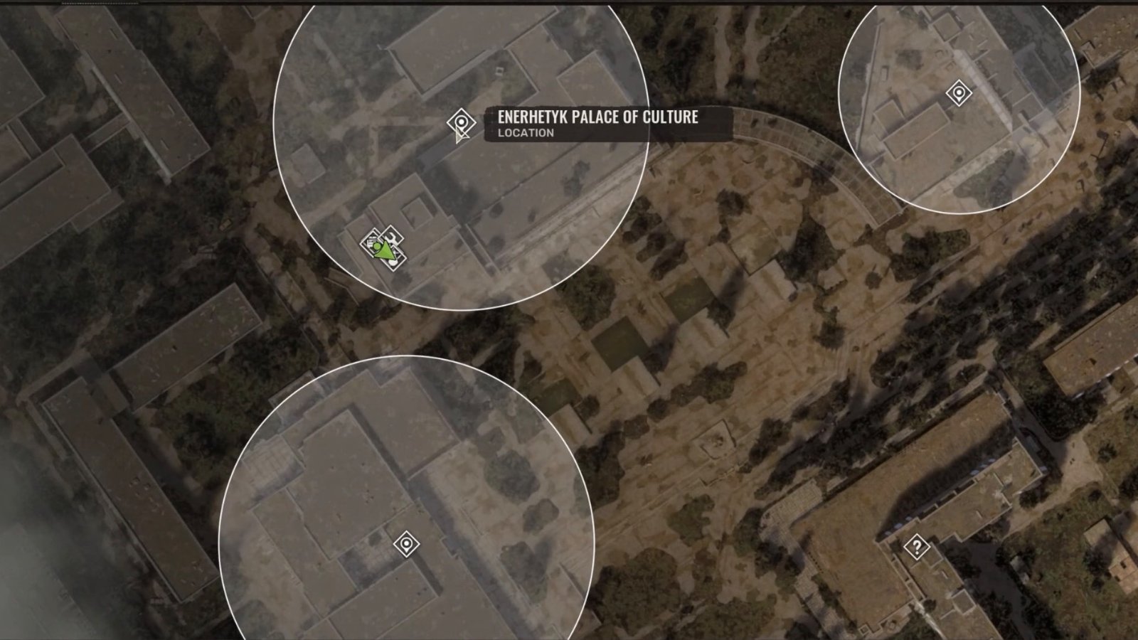Stalker 2 screenshot featuring the third Night Goggles map location.