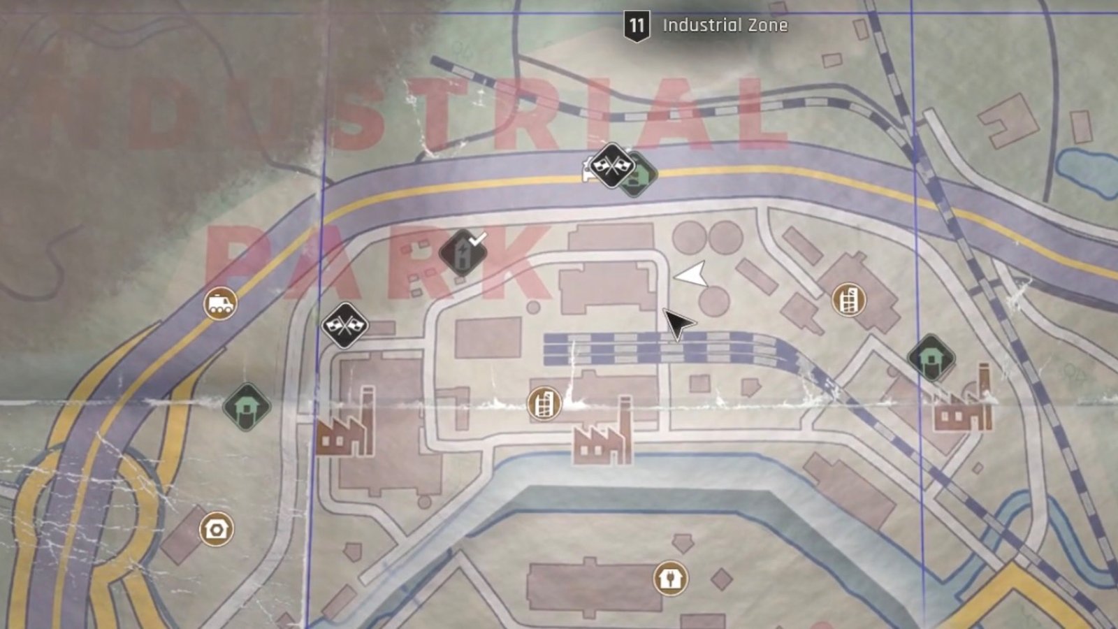 Dying Light: The Beast featuring the second Baron's Research Memo map location.