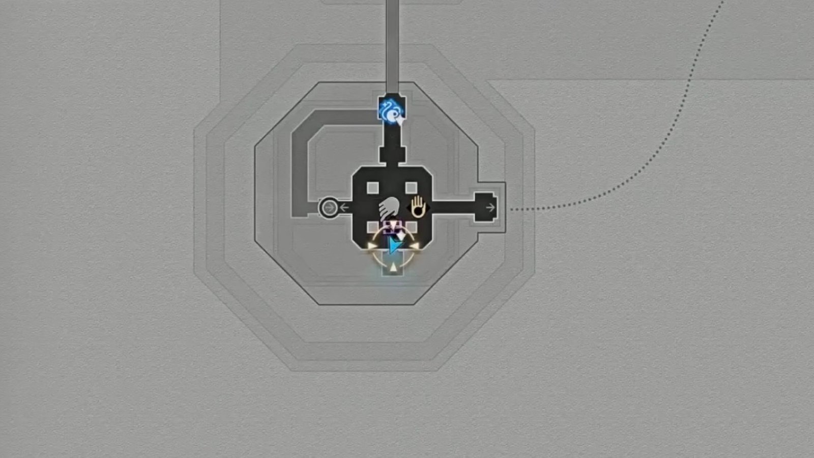 HSR Universal Matrix eighth Treasure Chest map location.