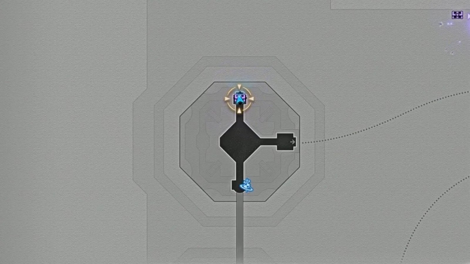 HSR Universal Matrix eleventh Treasure Chest map location.