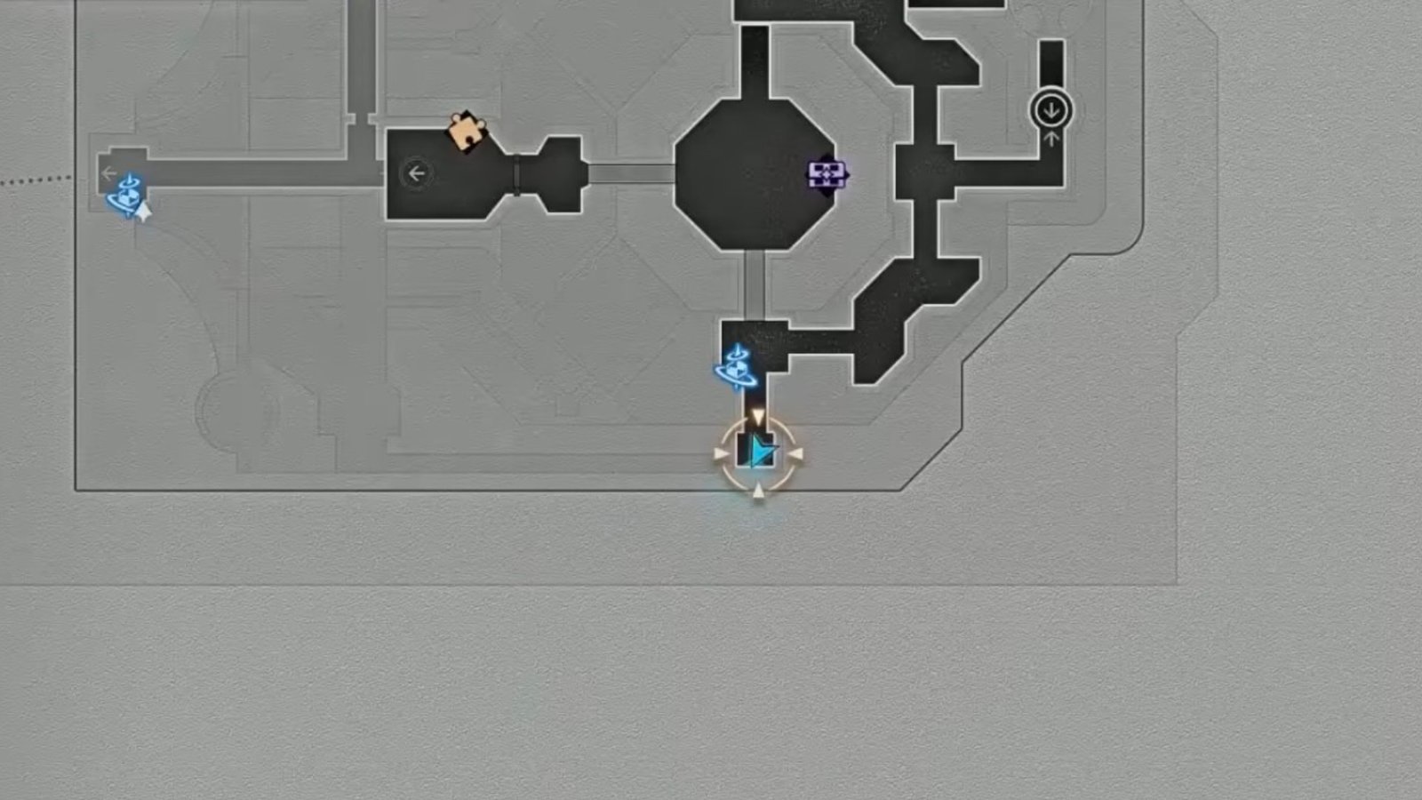 HSR Universal Matrix fourteenth Treasure Chest map location.
