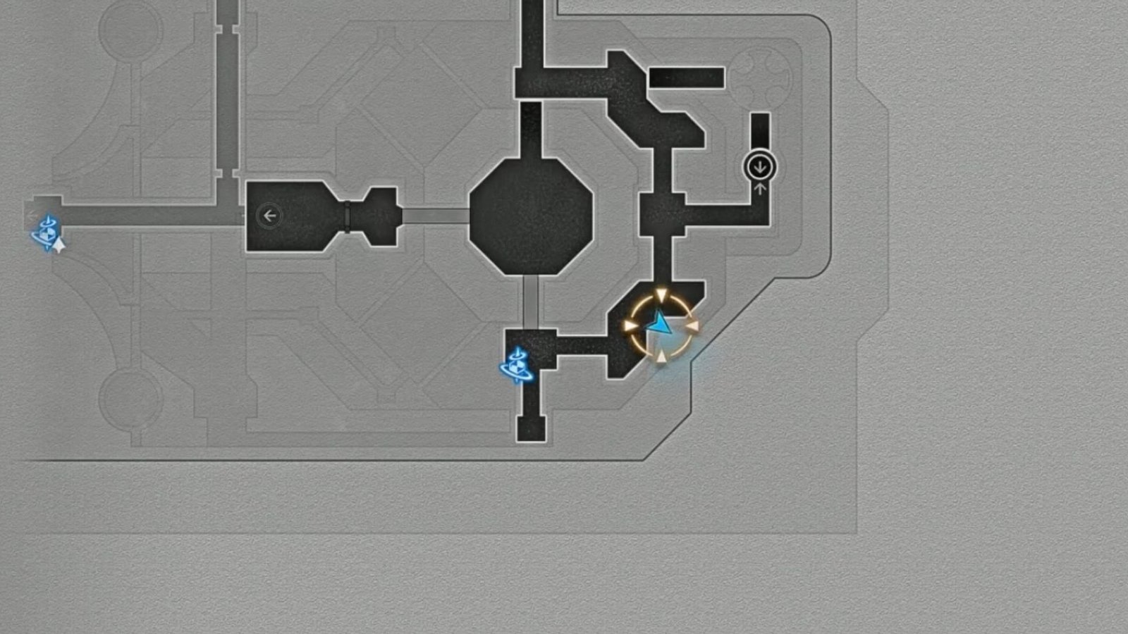 HSR Universal Matrix eighth Nymph map location.