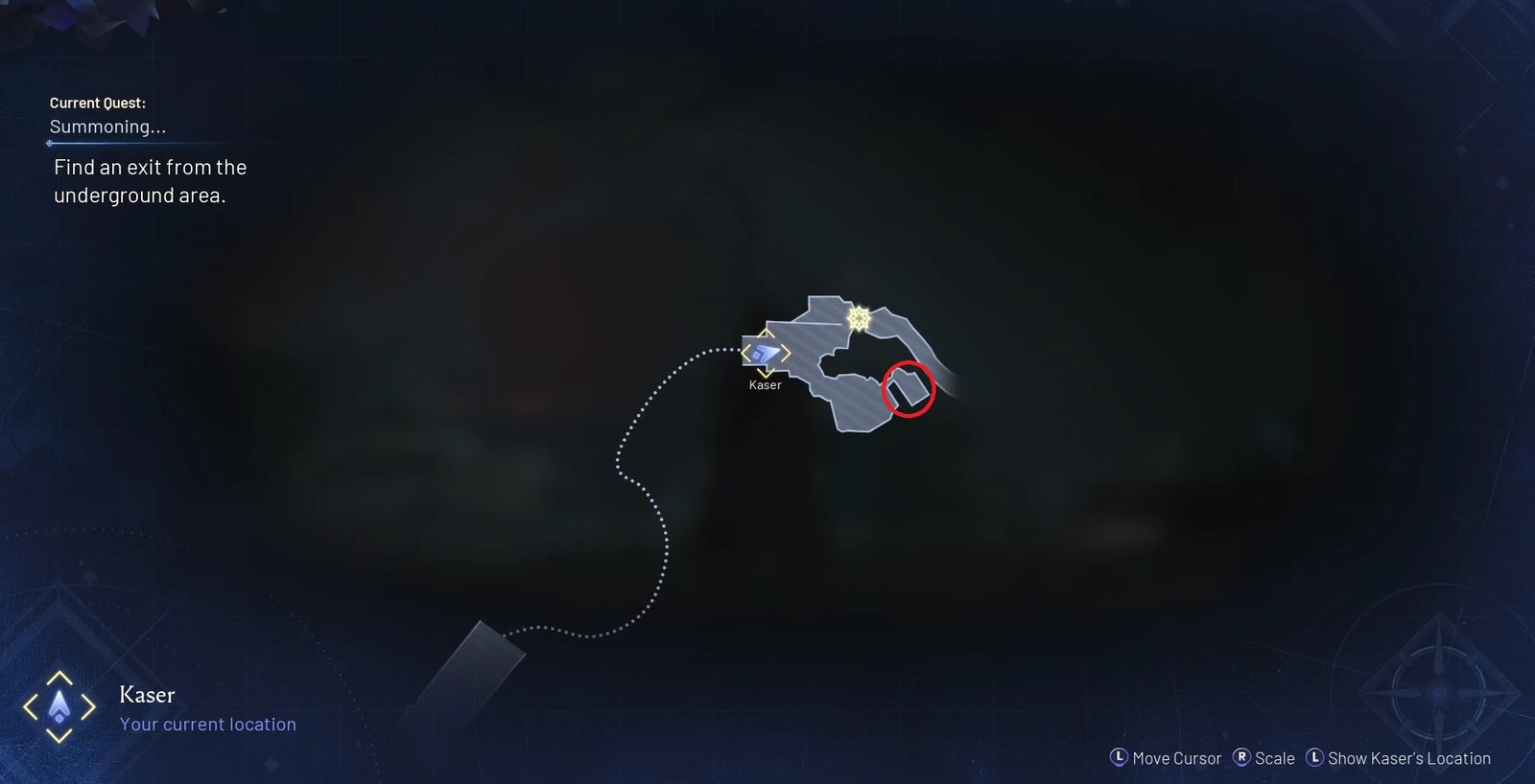 map showing location of 3rd collectible in Underground Laboratory in Lost Soul Aside