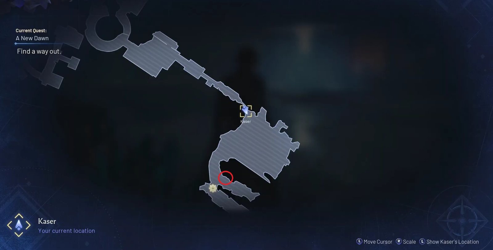 map showing location of 7th collectible in Underground Laboratory in Lost Soul Aside