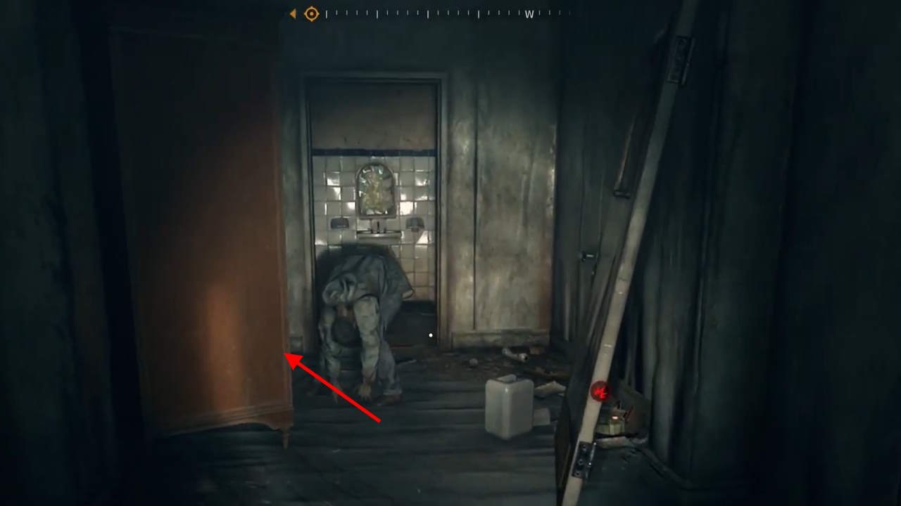 Move the cupboard to find the room with the rewards in Dying Light: The Beast