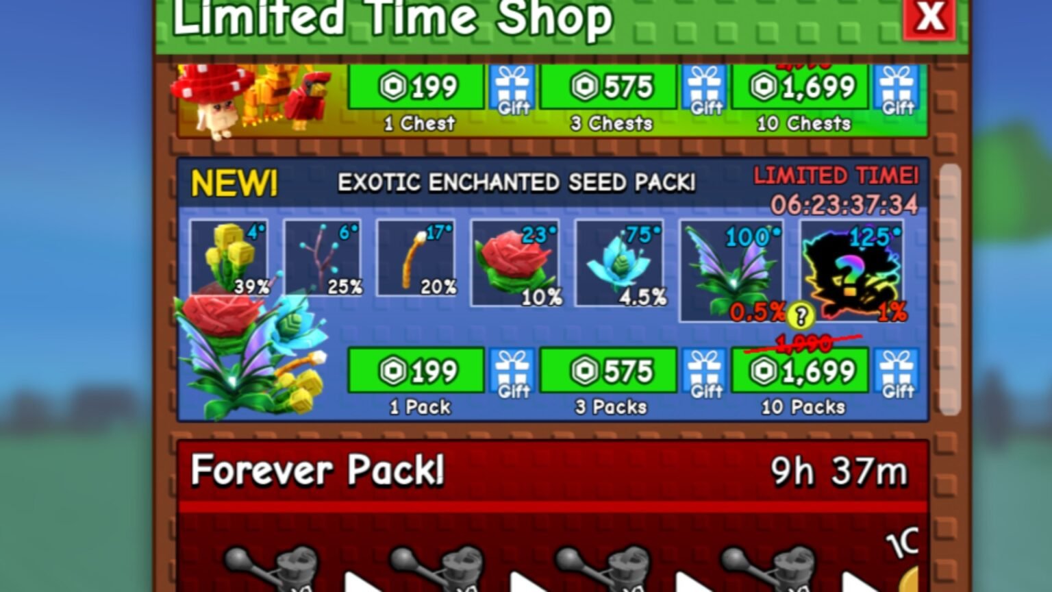 Roblox Grow a Garden New Fairy Event 2 Update Seeds.