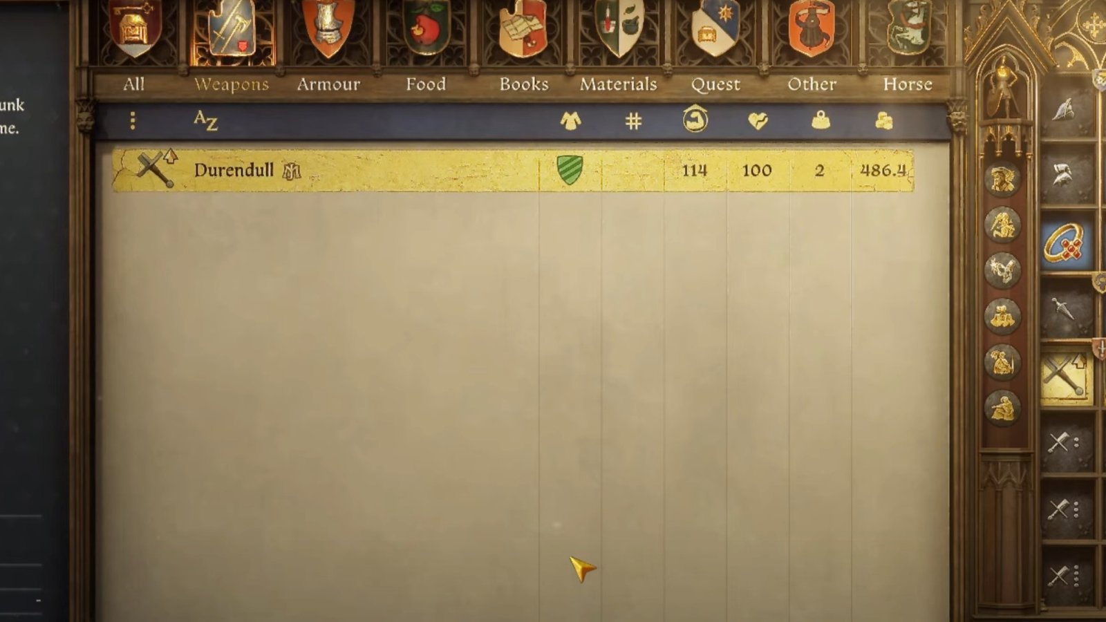 Legacy of the Forge Durendull.