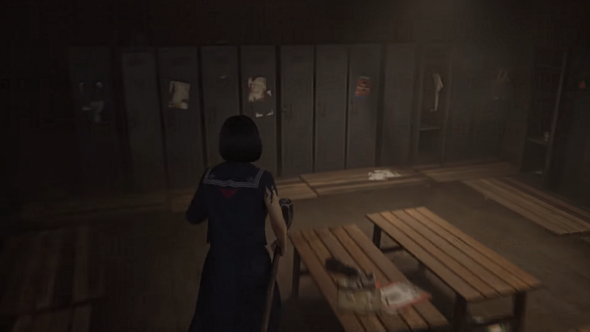 Silent Hill f Ebisugaoka Middle School locker room
