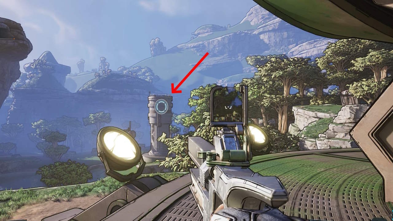The Gushing Turret large silo