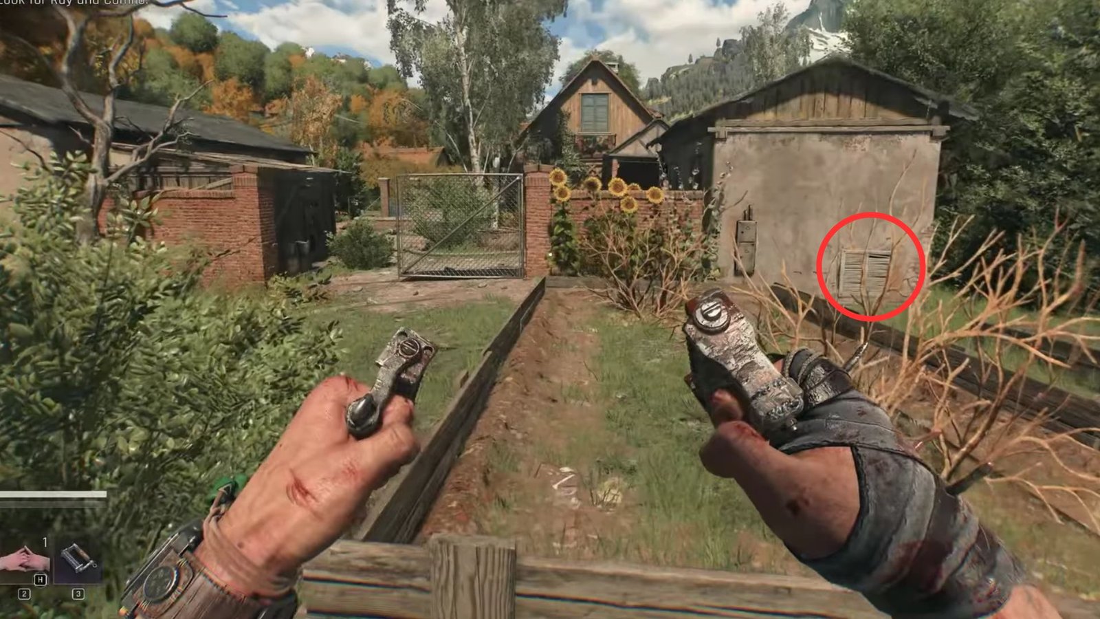 The Statement Legendary Shotgun Dying Light The Beast House location