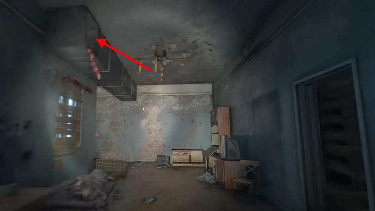 The ventiliation to enter and reach the Treasure Map D3 in Dying Light The Beast