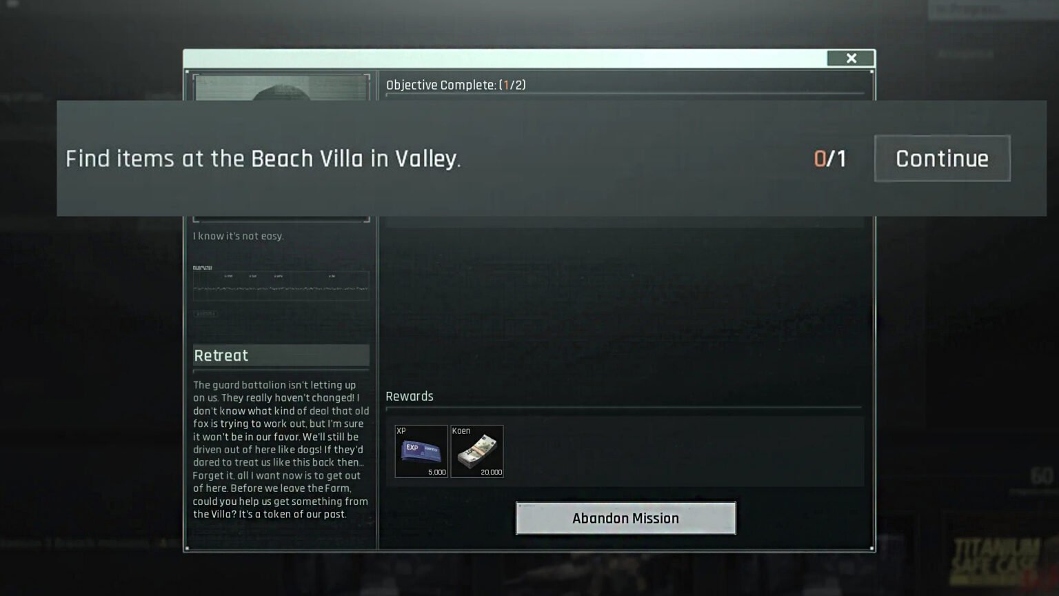 Arena Breakout Infinite, Find Items at the Beach Villa Objective Season 3