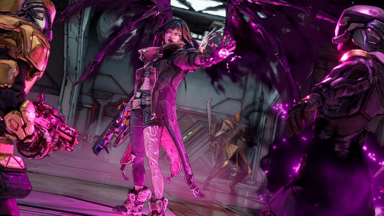 Borderlands 4 screenshot featuring Vex killing enemies.