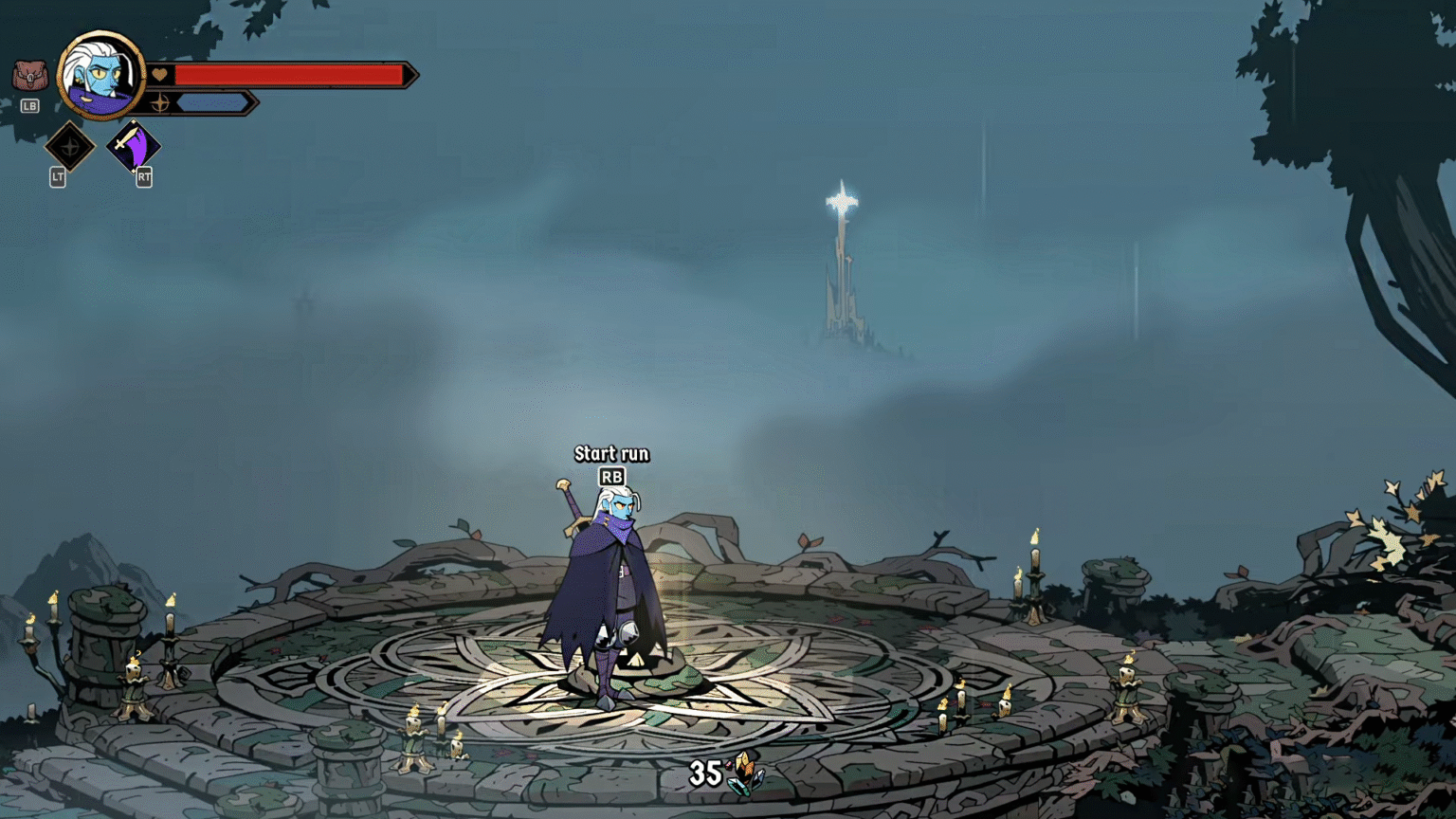 Absolum Galandra Standing before the Run