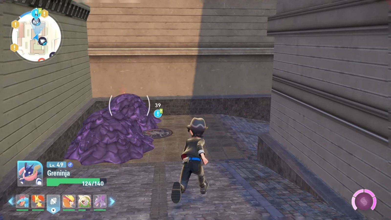 Get Past Purple Grime in Pokémon Legends Z-A