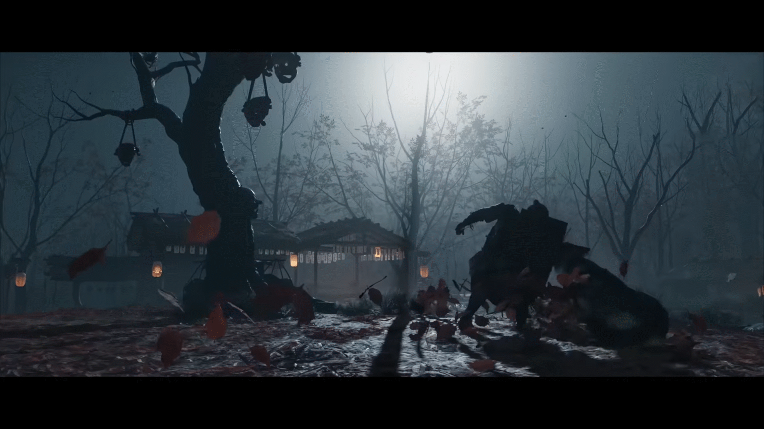 Ghost of Yotei At Night Attack