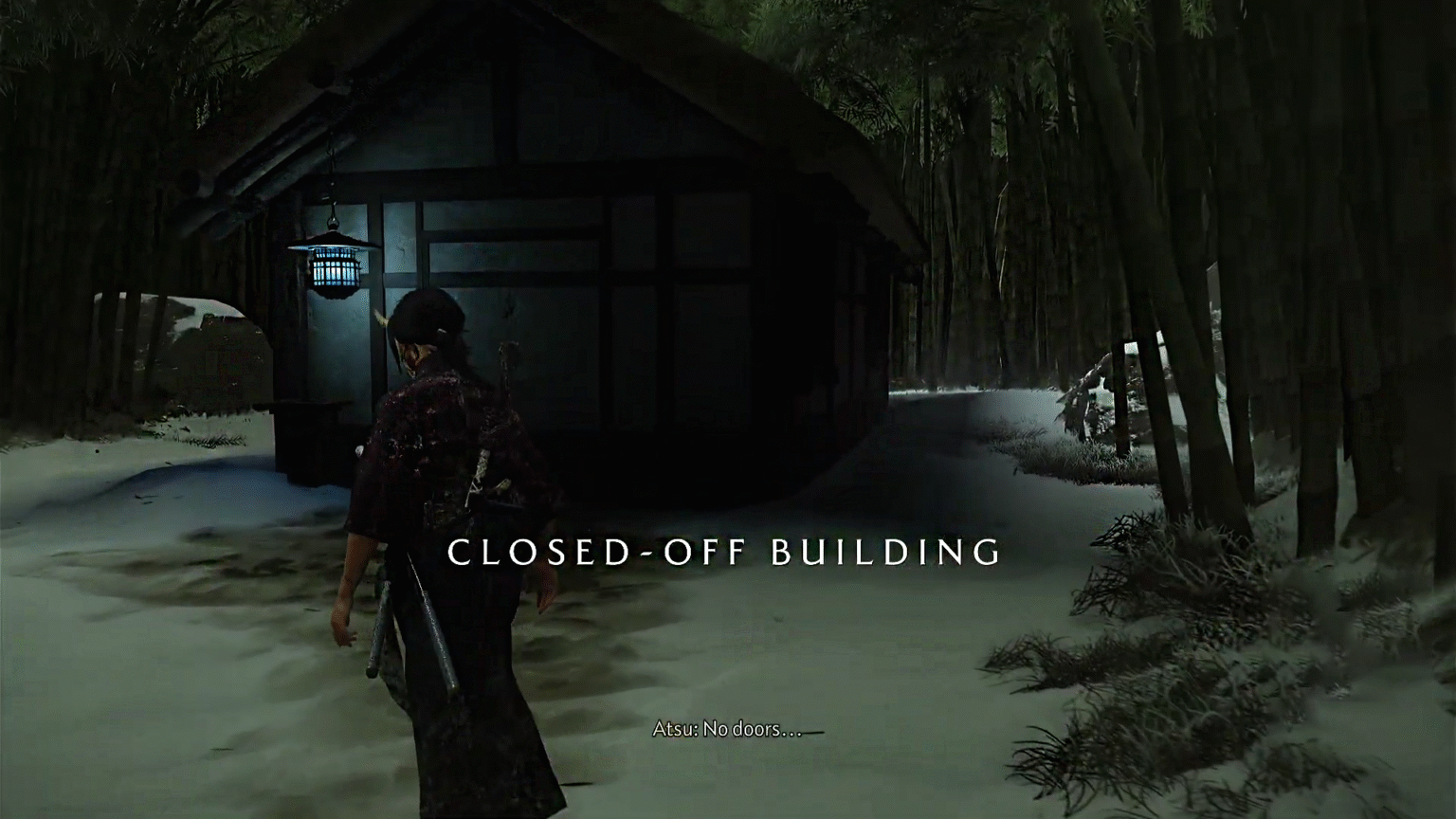 Ghost of Yotei Closed Off Building Image