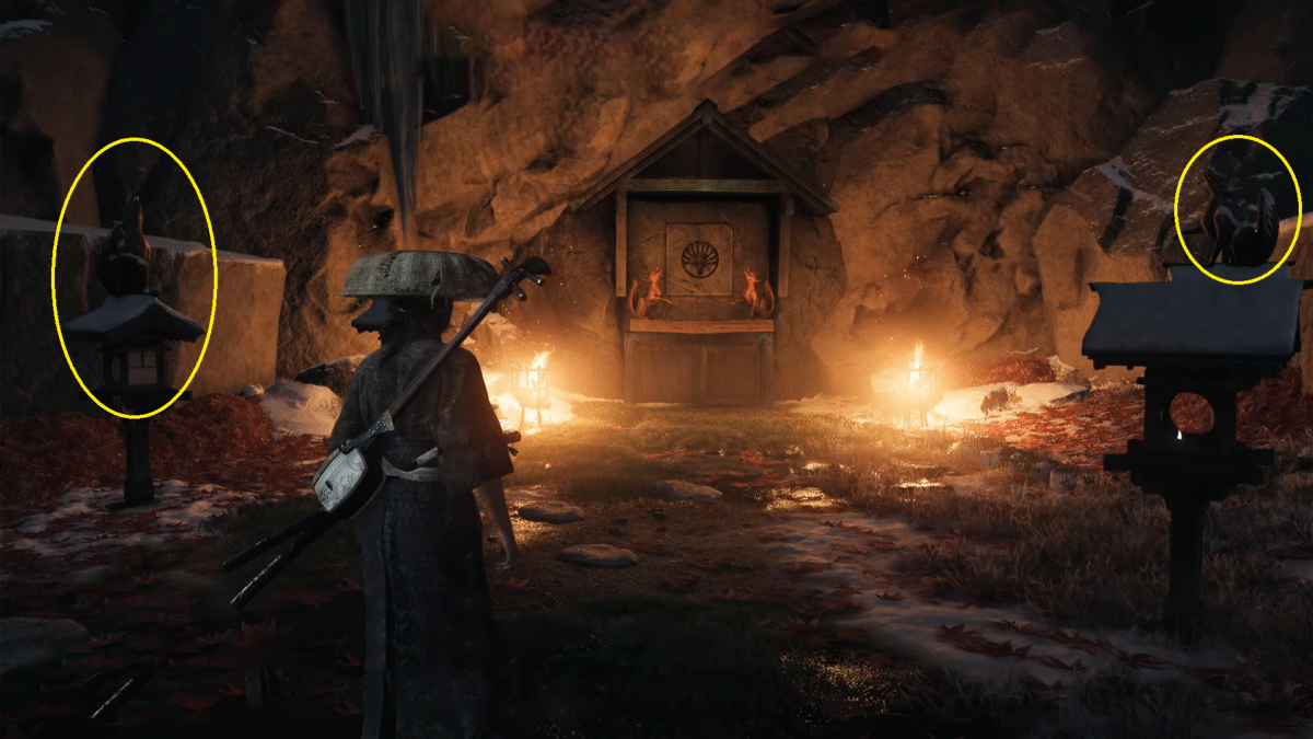 Ghost of Yotei Nine Tail Hideout Puzzle