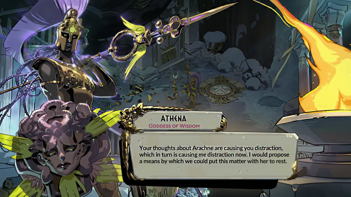 Hades 2 Arachne Dialogue Entry 14 Silk & Spitefulness Achievement Prophecy